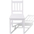 Maison Madeleine -  Seven Piece Dining Set Pinewood White